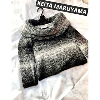 ケイタマルヤマ(KEITA MARUYAMA TOKYO PARIS)のKEITA MARUYAMA ケイタマルヤマ グラデーションニット ウール グレ(ニット/セーター)