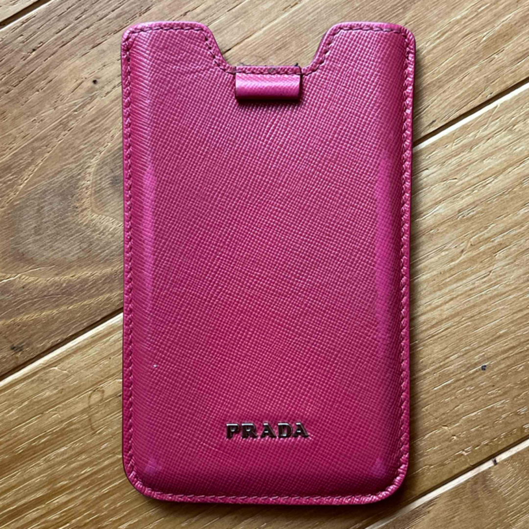 PRADA(プラダ)のプラダ　phon  カード　パスケース レディースのファッション小物(パスケース/IDカードホルダー)の商品写真