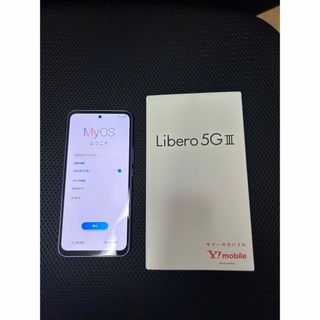 ゼットティーイー(ZTE)のLibero 5G III パープル 64 GB Y!mobile(スマートフォン本体)