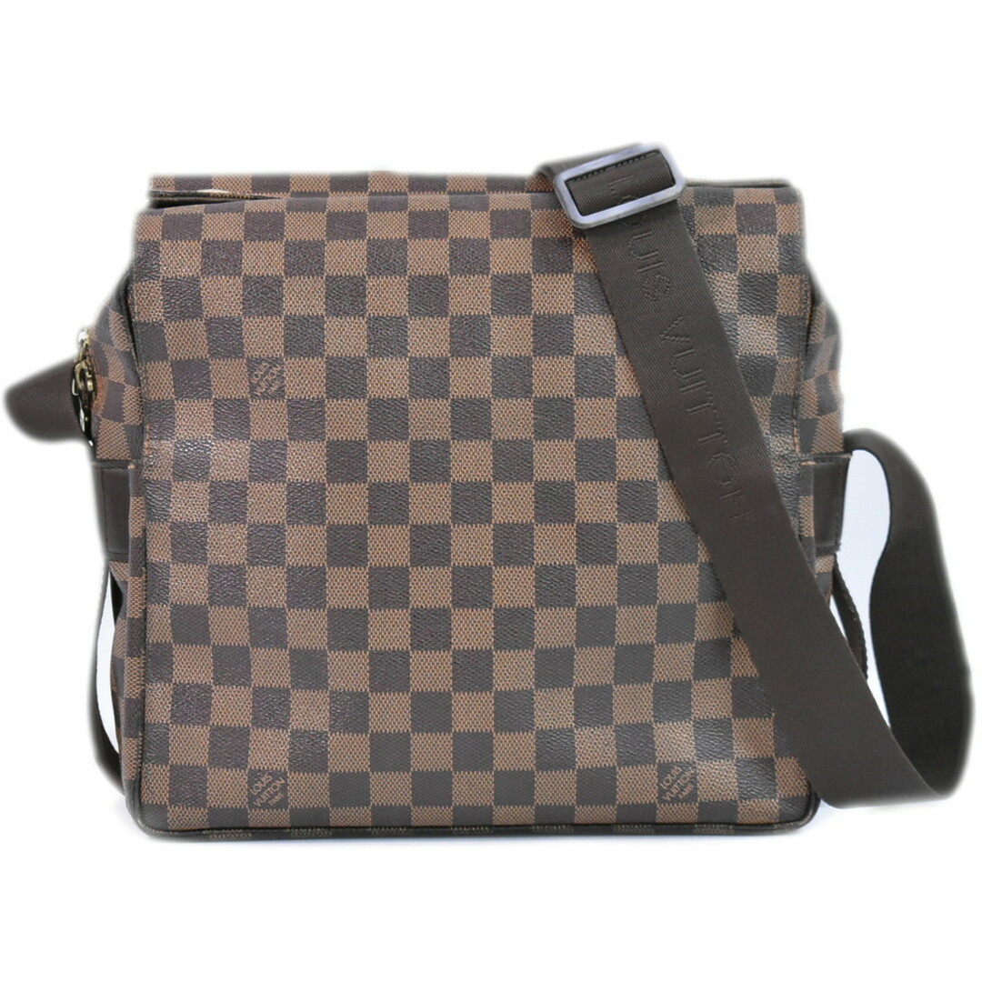 LOUIS VUITTON(ルイヴィトン)の本物 ルイヴィトン LOUIS VUITTON LV ナヴィグリオ ダミエ エベヌ ショルダーバッグ メッセンジャーバッグ ブラウン N45255 Naviglio ビトン バッグ 中古 メンズのバッグ(ショルダーバッグ)の商品写真