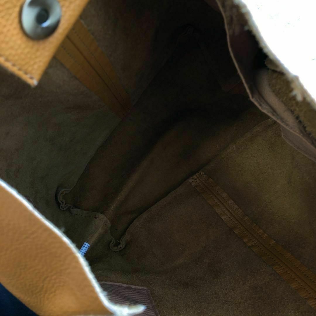 Lbc(エルビーシー)の美品✨LBC エルビーシー セミショルダーバッグ/トートバッグ キャメル レディースのバッグ(ショルダーバッグ)の商品写真