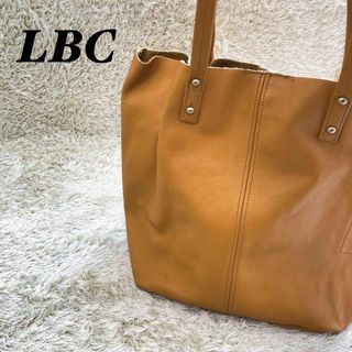 美品✨LBC エルビーシー セミショルダーバッグ/トートバッグ キャメル