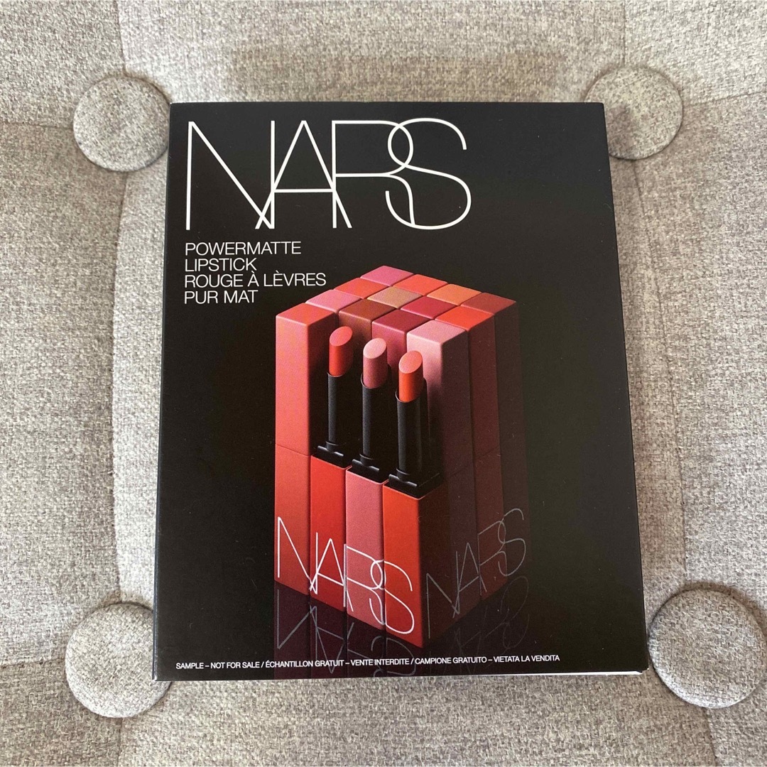 NARS(ナーズ)のNARS パワーマット リップスティック サンプル コスメ/美容のキット/セット(サンプル/トライアルキット)の商品写真