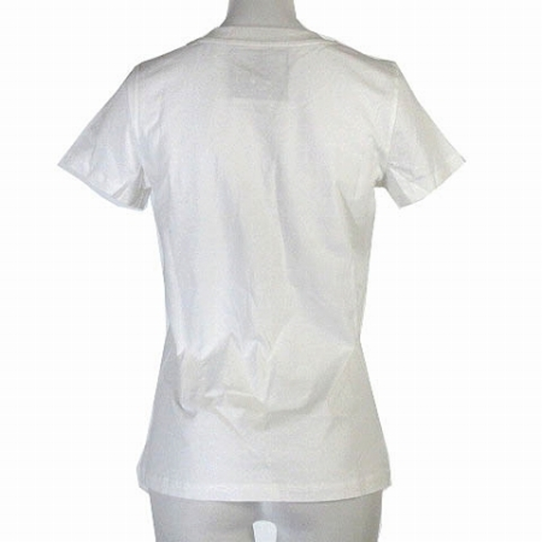 MOSCHINO(モスキーノ)のモスキーノ Tシャツ カットソー 半袖 プリント くま クマ ホワイト I38 レディースのトップス(Tシャツ(半袖/袖なし))の商品写真