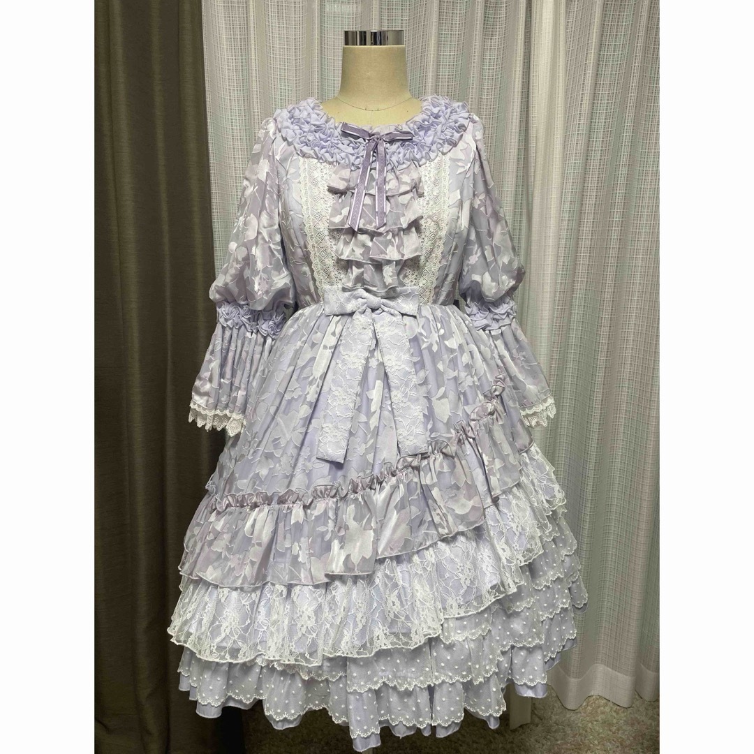 Angelic Pretty Flowing Frill Dress ワンピース ワンピース Angelic Pretty Flowing Frill Dress ワンピース ワンピース