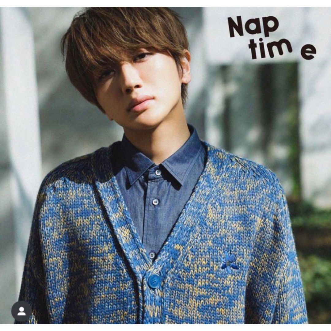 naptime ニットカーディガン　西島隆弘　グッズ　AAA Nissy エンタメ/ホビーのタレントグッズ(ミュージシャン)の商品写真