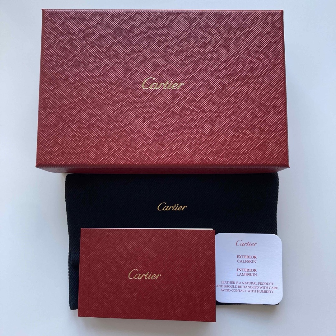 Cartier(カルティエ)の(美品) カルティエ　二つ折り財布(マストライン) レディースのファッション小物(財布)の商品写真