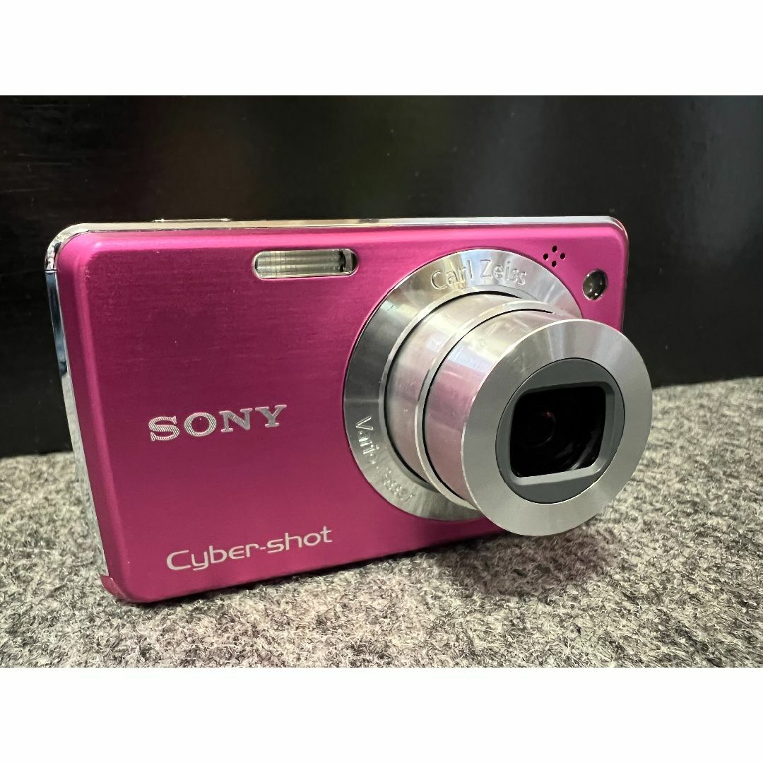 SONY(ソニー)のsony cyber-shot 12.1 ピンク スマホ/家電/カメラのカメラ(コンパクトデジタルカメラ)の商品写真