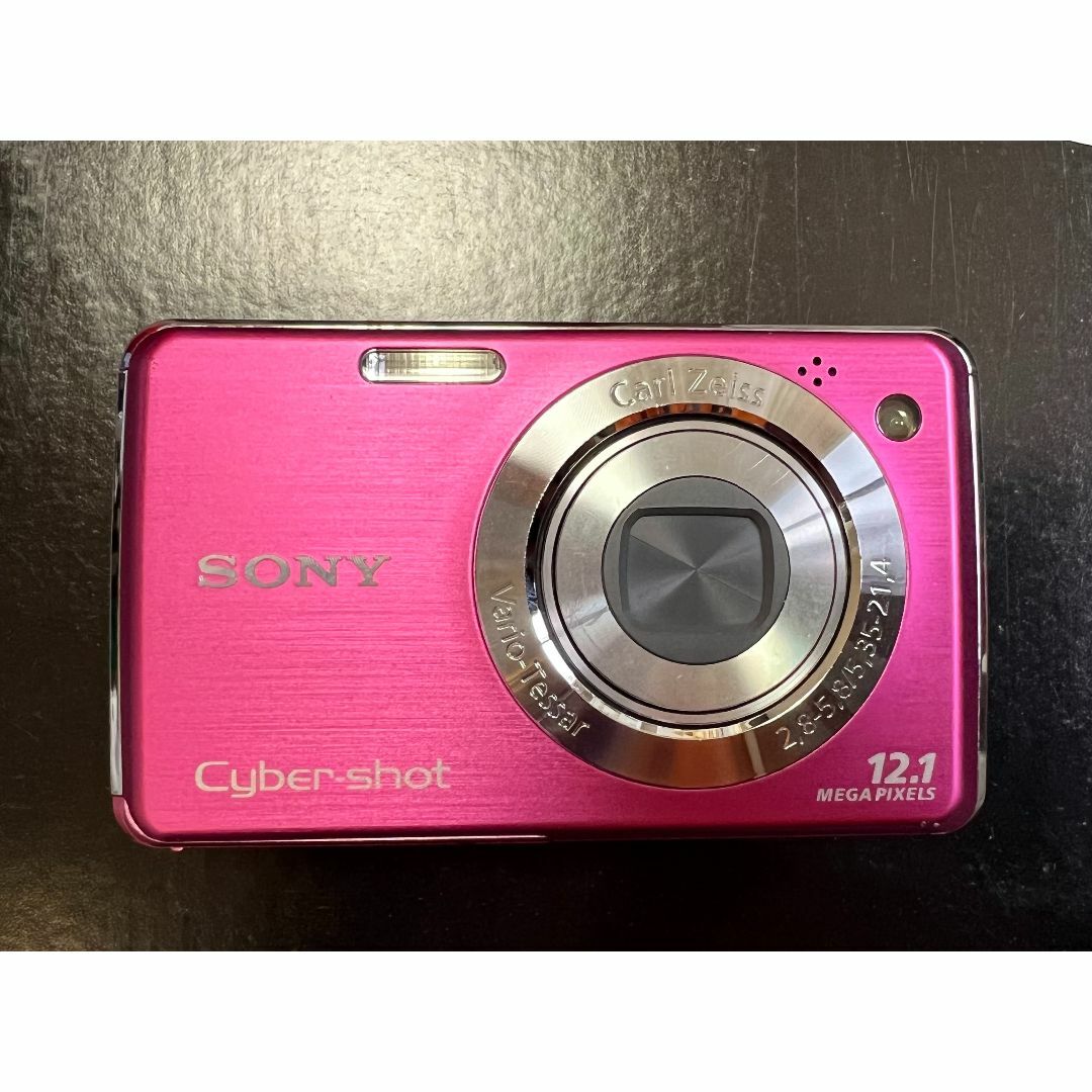 SONY(ソニー)のsony cyber-shot 12.1 ピンク スマホ/家電/カメラのカメラ(コンパクトデジタルカメラ)の商品写真