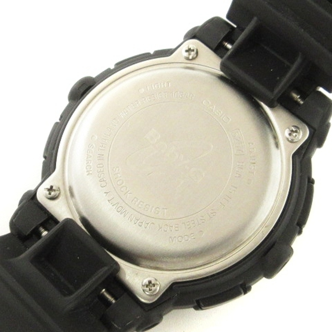 Baby-G(ベビージー)のベビージー 腕時計 アナデジ クオーツ BGA-151EF 黒 ゴールドカラー レディースのファッション小物(腕時計)の商品写真