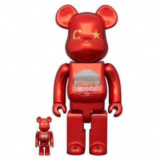 メディコムトイ(MEDICOM TOY)のBE@RBRICK atmos × Clottee 100％ & 400％(その他)