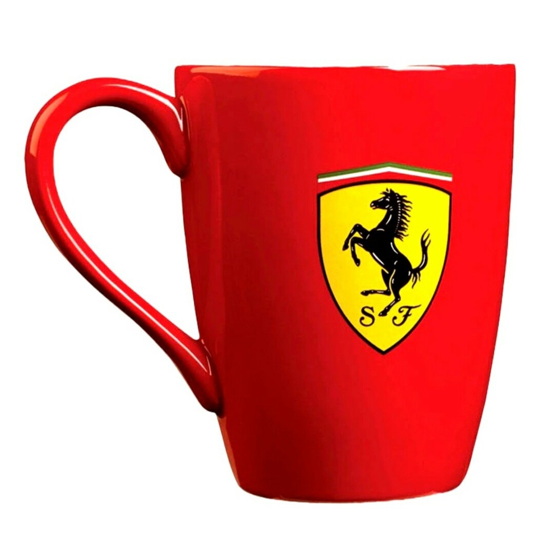 Ferrari(フェラーリ)の【新品】マグ スクーデリア フェラーリ 68367、磁器、レッド、200ml エンタメ/ホビーのコレクション(ノベルティグッズ)の商品写真