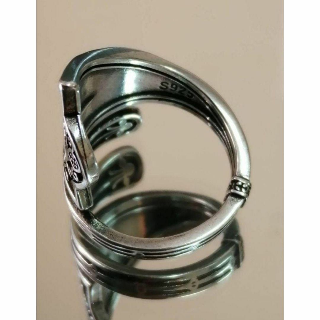 【SALE】リング レディース シルバー エンジェル 天使 合金 指輪 18号 レディースのアクセサリー(リング(指輪))の商品写真