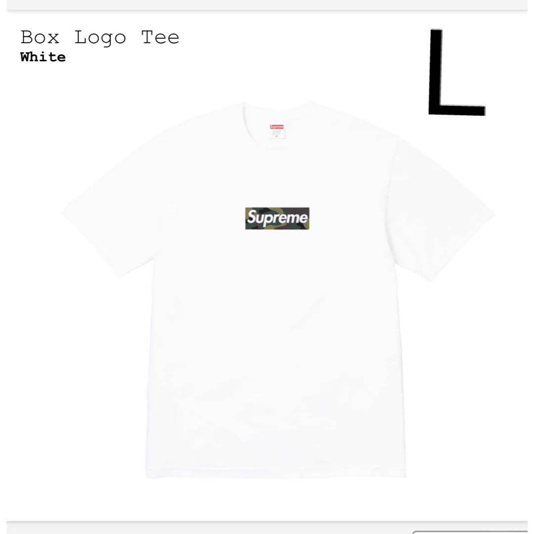 Tシャツ/カットソー(半袖/袖なし)Supreme box logo tee t shirts 迷彩　23fw