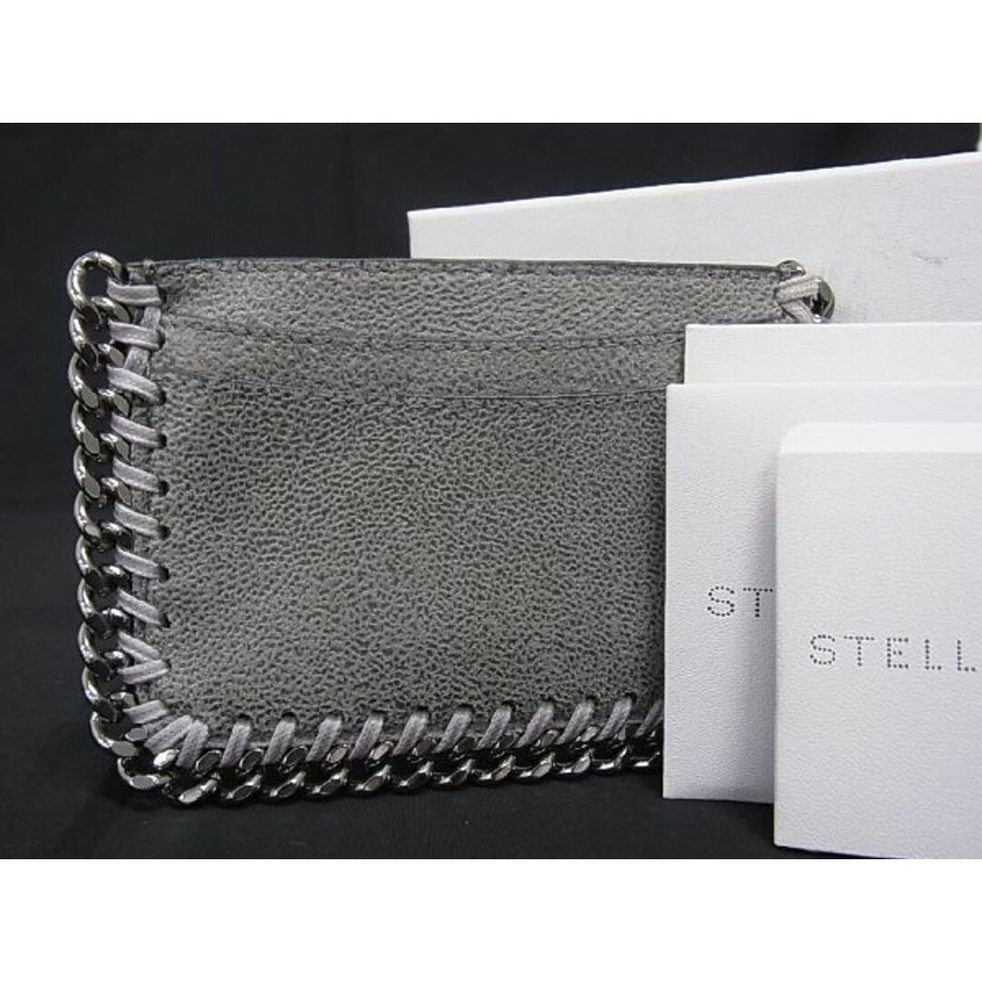 Stella McCartney(ステラマッカートニー)の■新品同様■ STELLA McCARTNEY ステラ マッカートニー ファラベラ エコレザー カードケース パスケース レディース グレー系 BF4325  レディースのアクセサリー(その他)の商品写真