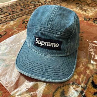 シュプリーム(Supreme)の【新品】Supreme CAMP CAP 革ベルト BOX Logoシュプリーム(キャップ)