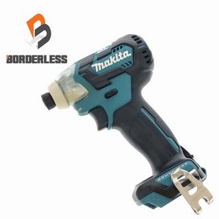 マキタ(Makita)の☆中古美品☆ makita マキタ 10.8V 充電式インパクトドライバ TD111DZ 本体のみ 青/ブルー 82672(工具)