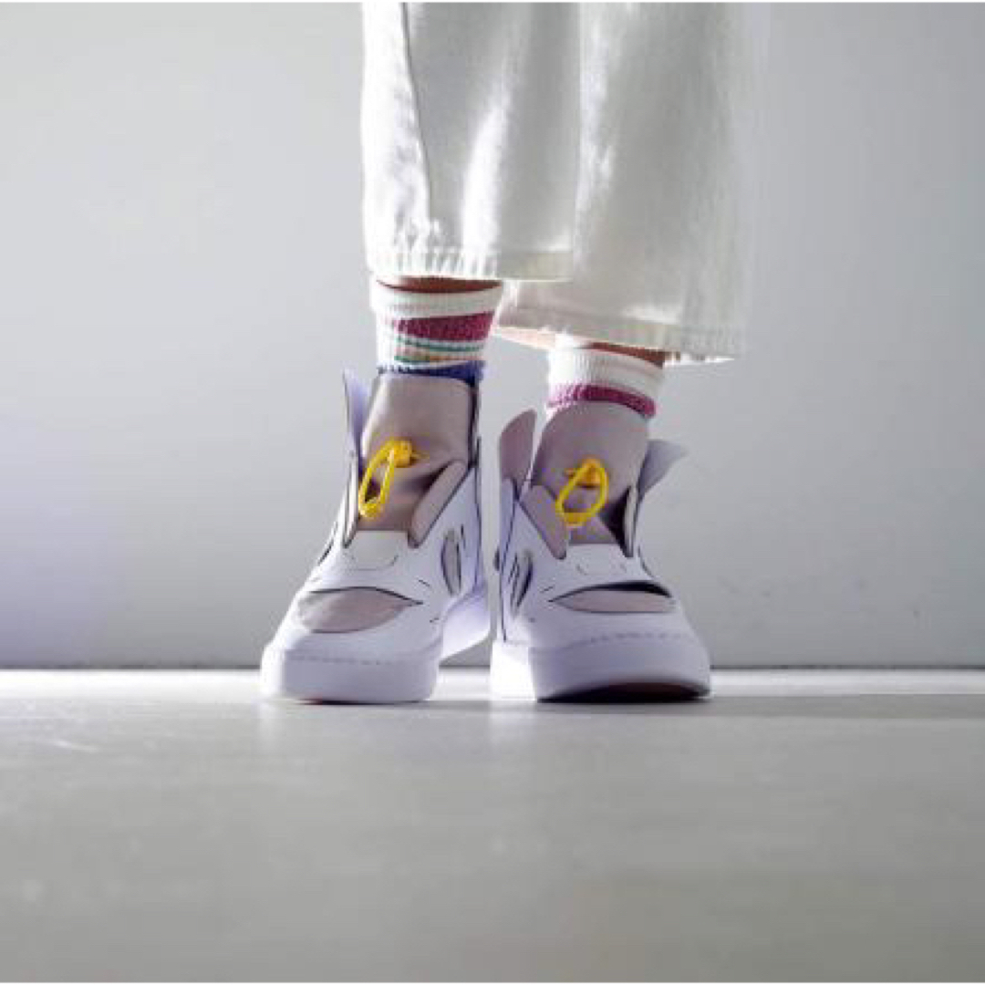 NIKE(ナイキ)のNIKE VANDALISED LX WHITE CHROME YELLOW レディースの靴/シューズ(スニーカー)の商品写真