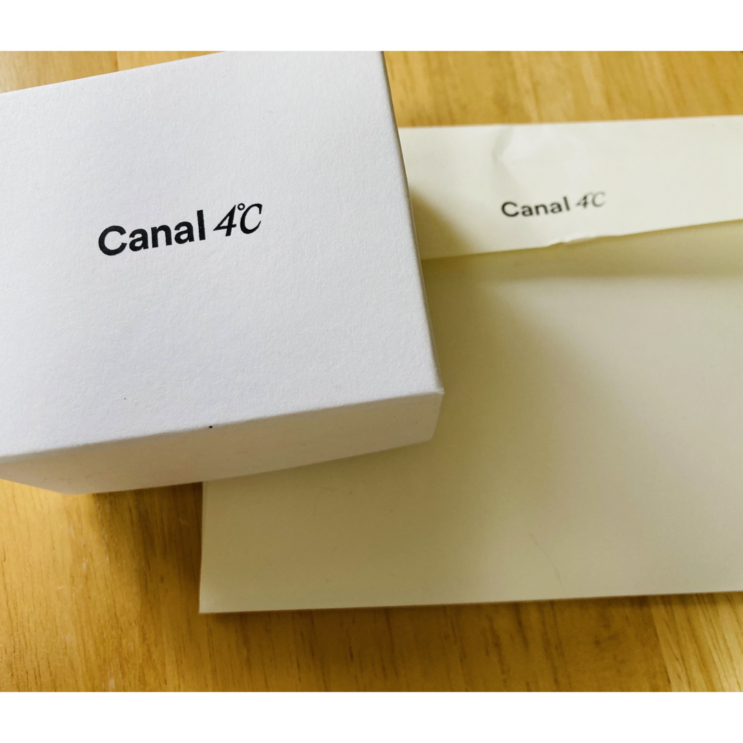 canal４℃(カナルヨンドシー)の4゜C ブレスレット ゴールド 美品 箱付き レディースのアクセサリー(ブレスレット/バングル)の商品写真