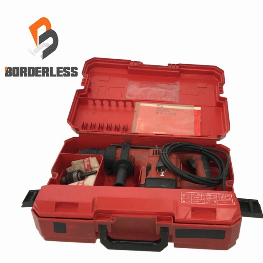 ☆中古品☆HILTI ヒルティ 100V ロータリーハンマードリル TE24 ☆中古品☆HILTI ヒルティ 100V ロータリーハンマードリル TE24