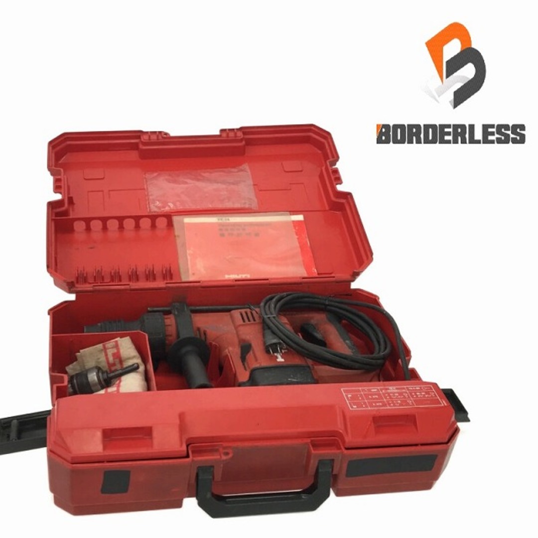 ☆中古品☆HILTI ヒルティ 100V ロータリーハンマードリル TE24 ☆中古品☆HILTI ヒルティ 100V ロータリーハンマードリル TE24