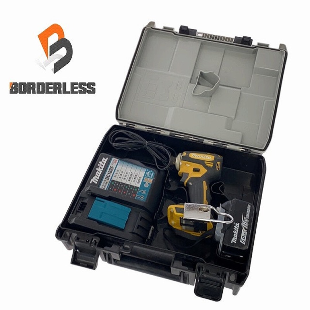 ☆中古品☆makita マキタ 18V 充電式インパクトドライバ TD172D ☆中古品☆makita マキタ 18V 充電式インパクトドライバ TD172D