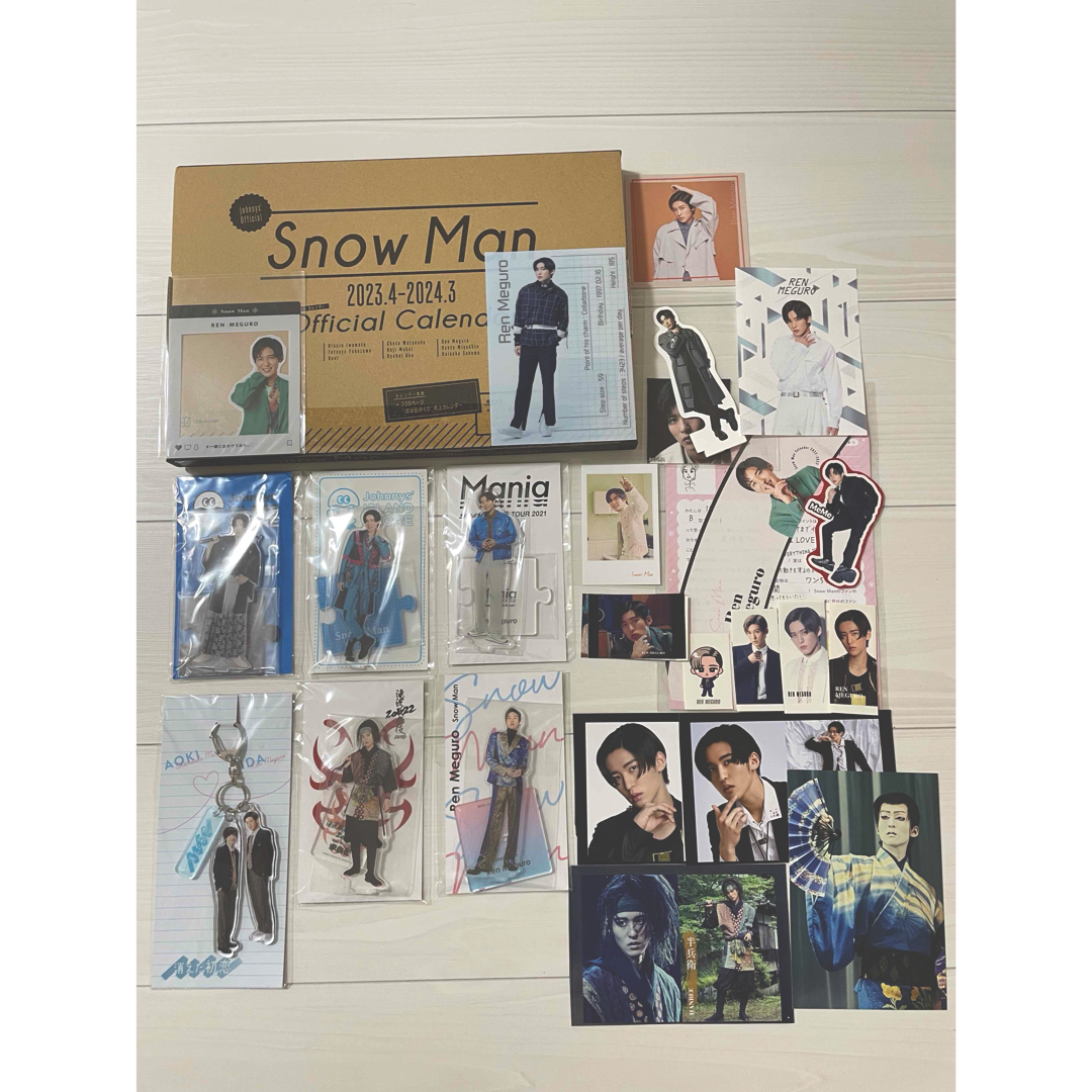 東京販売 SnowMan スノーマン 目黒蓮 アクスタ CD.DVD特典 カレンダー