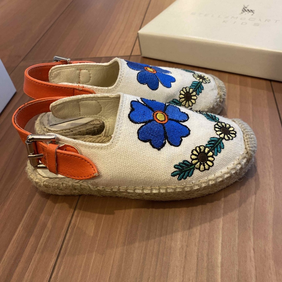 Stella McCartney(ステラマッカートニー)のステラキッズ　エスパドーリュ　ステラマッカートニー キッズ/ベビー/マタニティのベビー靴/シューズ(~14cm)(サンダル)の商品写真