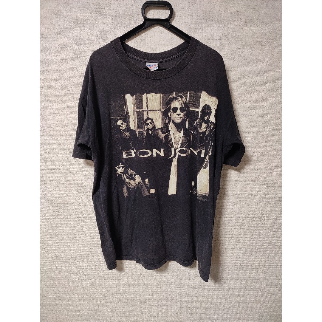 古着 90s Bon Jovi メンズのトップス(Tシャツ/カットソー(半袖/袖なし))の商品写真