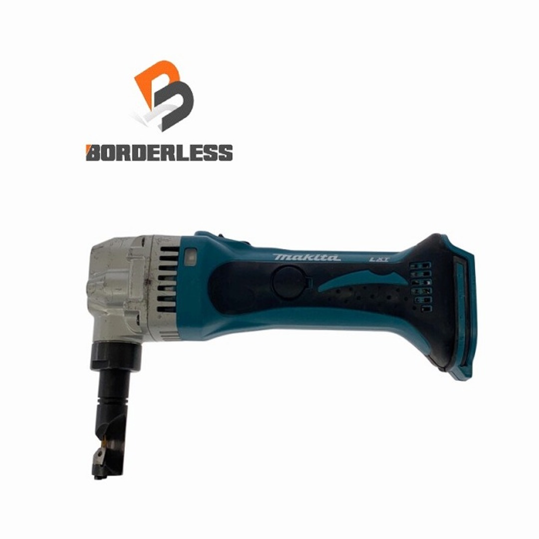 ☆品☆makita マキタ 18V 1.6mm 充電式ニブラ JN161D 本体のみ コードレス ニブリング 板金加工 金属切断 穴あけ 82922自動車/バイク