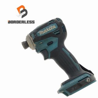 マキタ(Makita)の☆中古品☆makita マキタ 14.4V 充電式インパクトドライバ TD162D 青/ブルー 本体のみ 電動工具 締め付け 82967(工具)