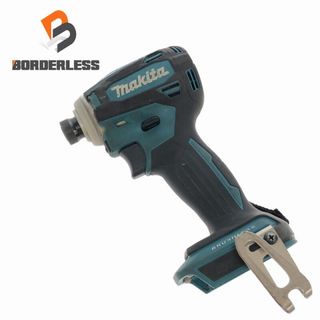 マキタ(Makita)の☆中古品☆makita マキタ 14.4V 充電式インパクトドライバ TD162D 青/ブルー 本体のみ 電動工具 締め付け 82968(工具)