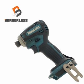 マキタ(Makita)の☆中古品☆makita マキタ 14.4V 充電式インパクトドライバ TD162D 青/ブルー 本体のみ 電動工具 締め付け 82970(工具)