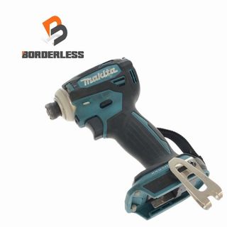 マキタ(Makita)の☆中古品☆makita マキタ 14.4V 充電式インパクトドライバ TD162D 青/ブルー 本体のみ 電動工具 締め付け 82971(工具)