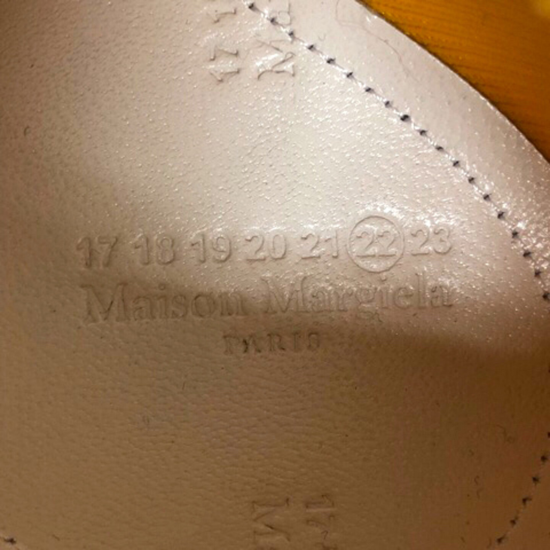 Maison Martin Margiela(マルタンマルジェラ)のメゾンマルジェラ S58WQ0125 ラバーシューズ ダービー 35 黄 レディースの靴/シューズ(その他)の商品写真