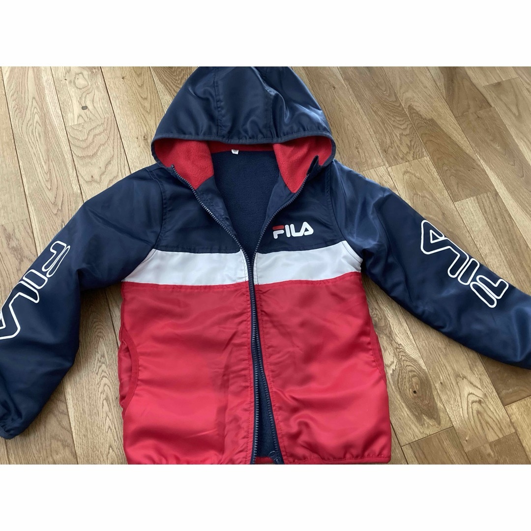 FILA(フィラ)のアウター ジャンパー キッズ/ベビー/マタニティのキッズ服女の子用(90cm~)(ジャケット/上着)の商品写真