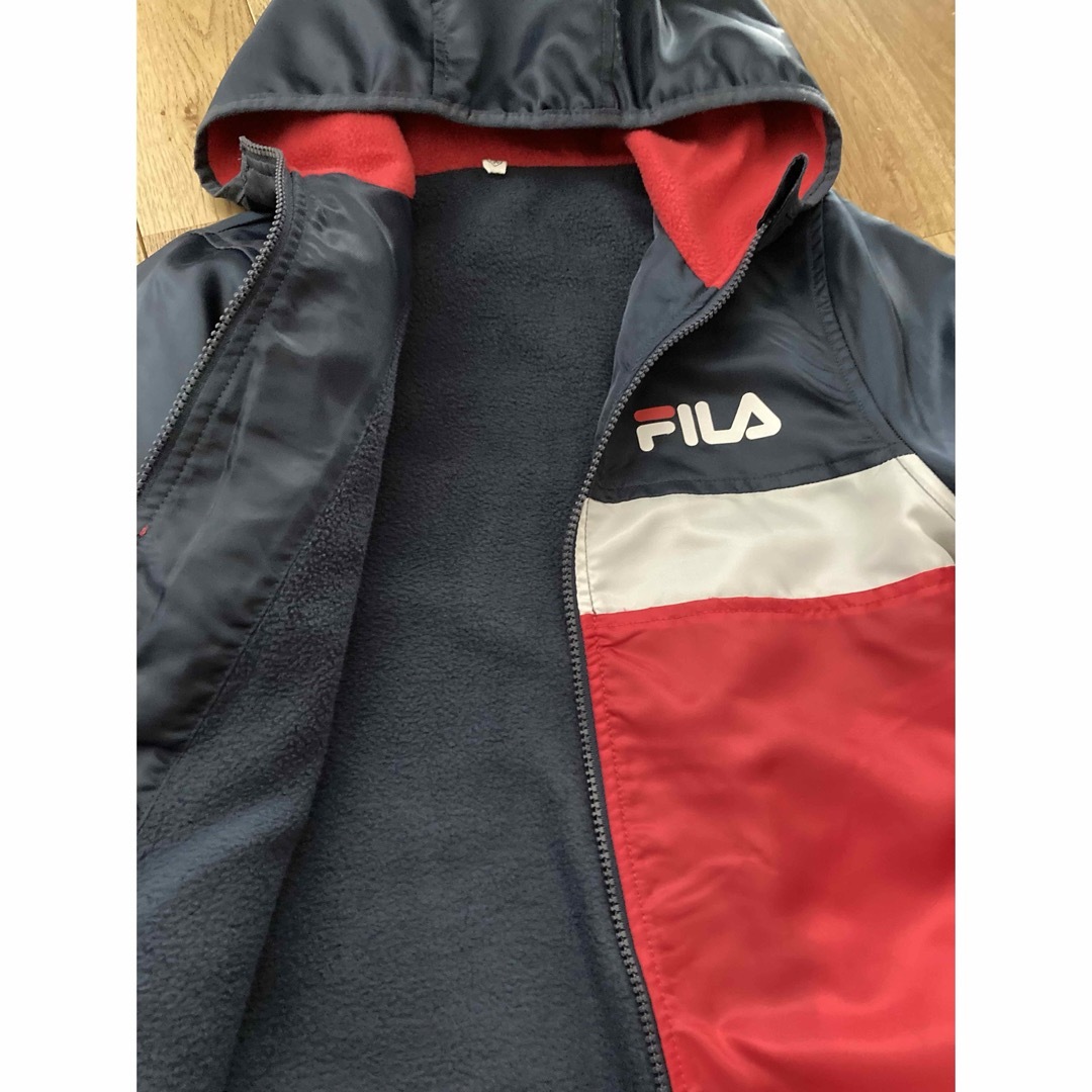 FILA(フィラ)のアウター ジャンパー キッズ/ベビー/マタニティのキッズ服女の子用(90cm~)(ジャケット/上着)の商品写真