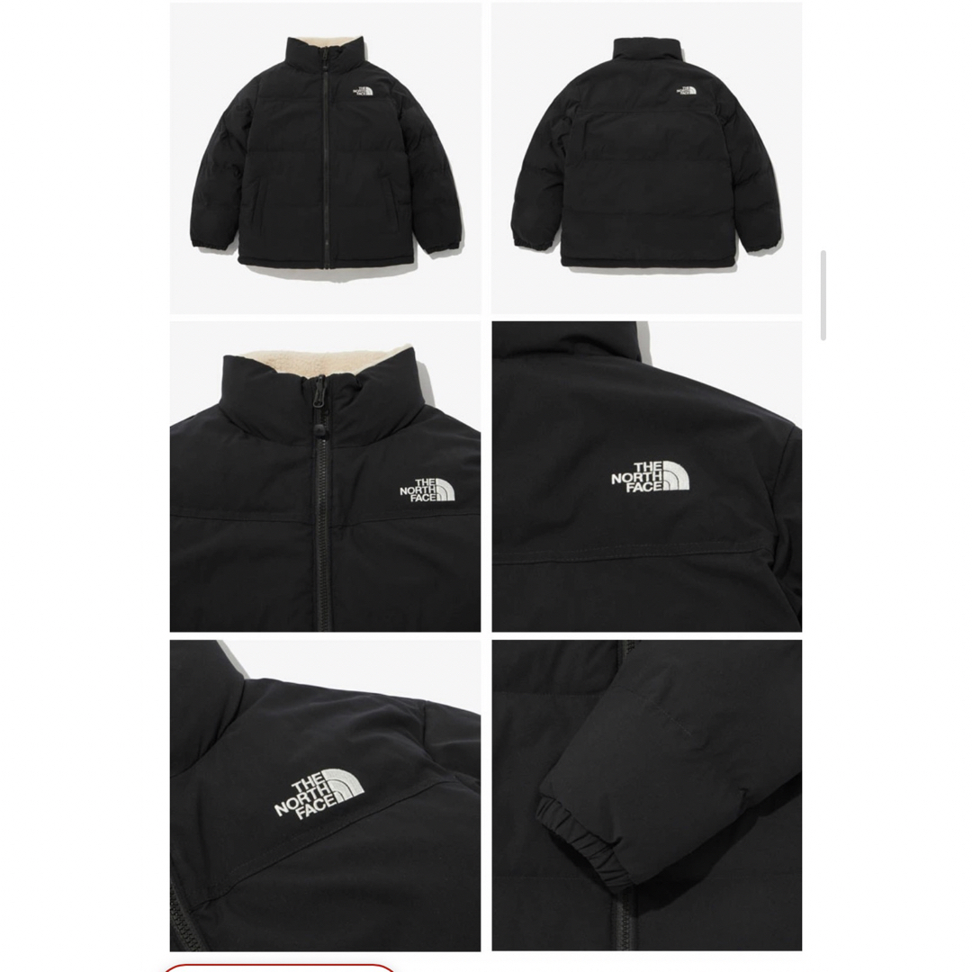 THE NORTH FACE(ザノースフェイス)のTHE NORTH FACE ヌプシ　ダウン　キッズ キッズ/ベビー/マタニティのキッズ服男の子用(90cm~)(ジャケット/上着)の商品写真