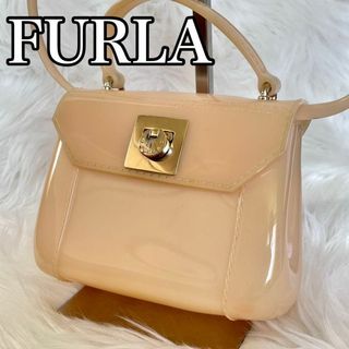 フルラ(Furla)のFURLA ミニショルダーバッグ　PVC  キャンディ 2Way ハンドバッグ(ショルダーバッグ)