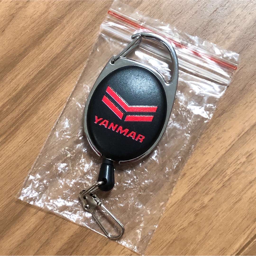 YANMAR(ヤンマー)の新品　YANMAR ヤンマー　オリジナル　ピンオンリール　キーホルダー　釣り スポーツ/アウトドアのフィッシング(その他)の商品写真