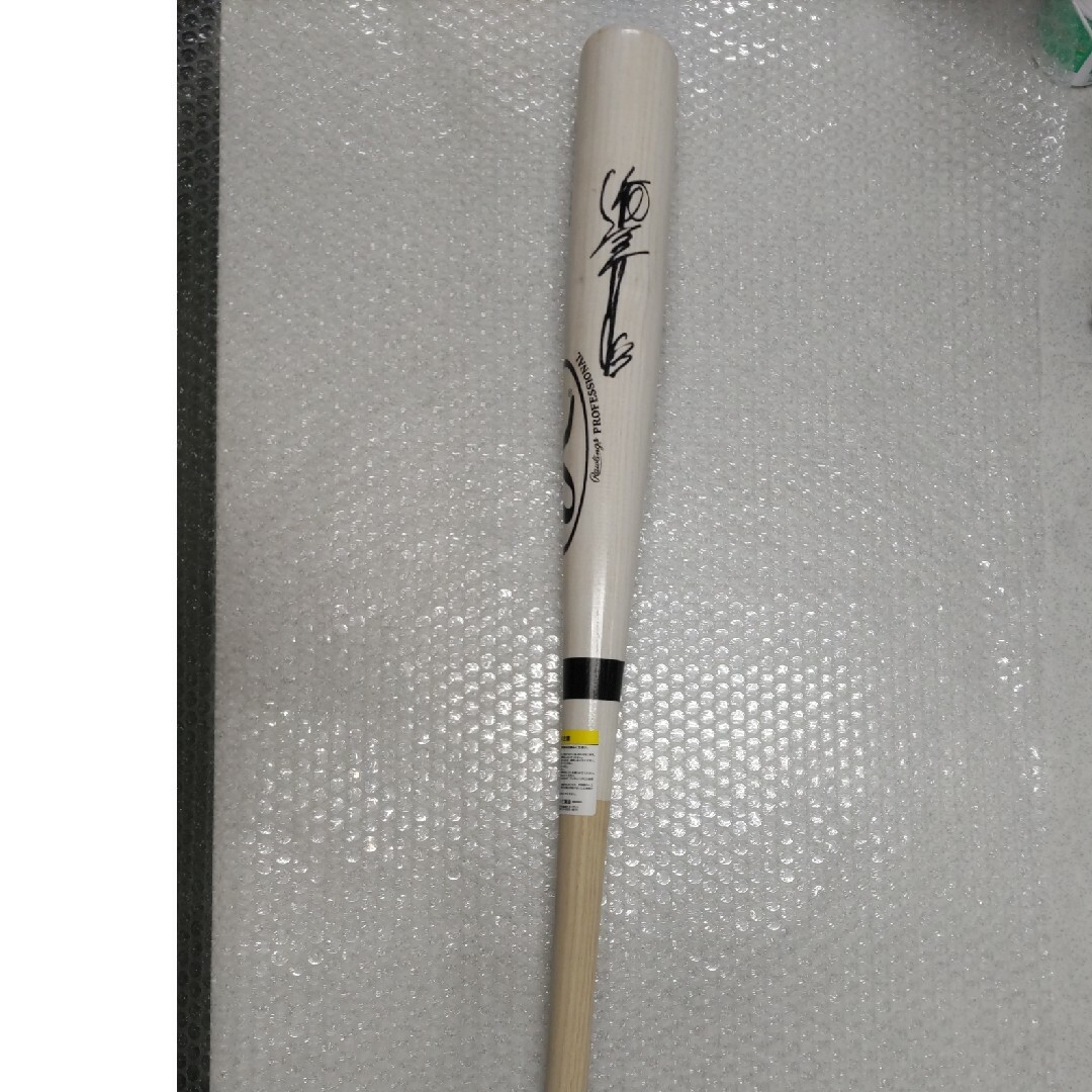 Rawlings - 元阪神タイガース 真弓明信氏 直筆サイン入りバット Rawlings - 元阪神タイガース 真弓明信氏 直筆サイン入りバット