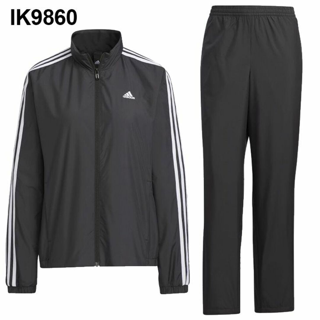 Lサイズ上着adidasレディース ウインドブレーカー上下(セットアップ)L