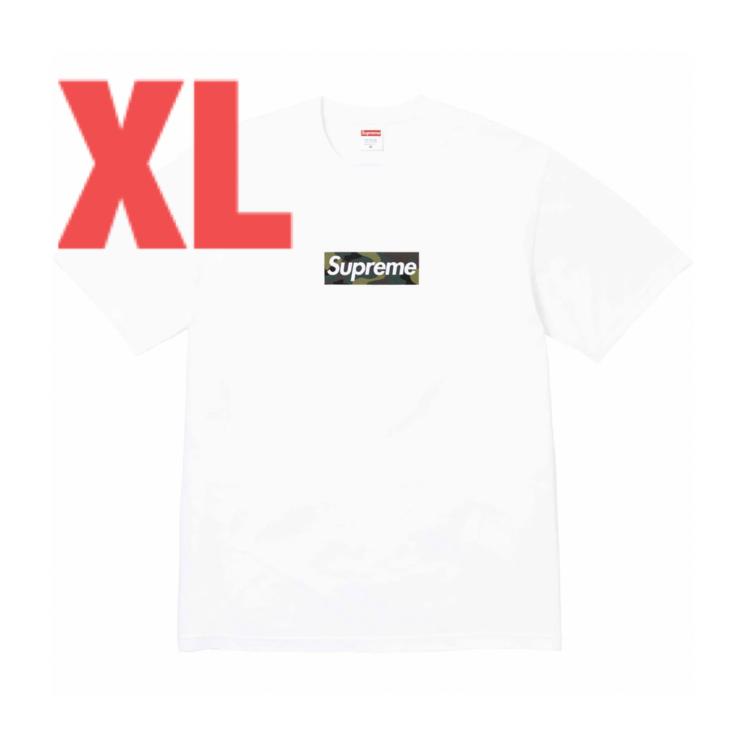 Supreme Box Logo Tee XL Black 新品Tシャツ/カットソー(半袖/袖なし)