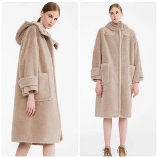 ウィークエンド(WEEKEND（MAX MARA）)のMAXMARA WEEKEND マックスマーラ　ウィークエンド　テディベアコート(ロングコート)