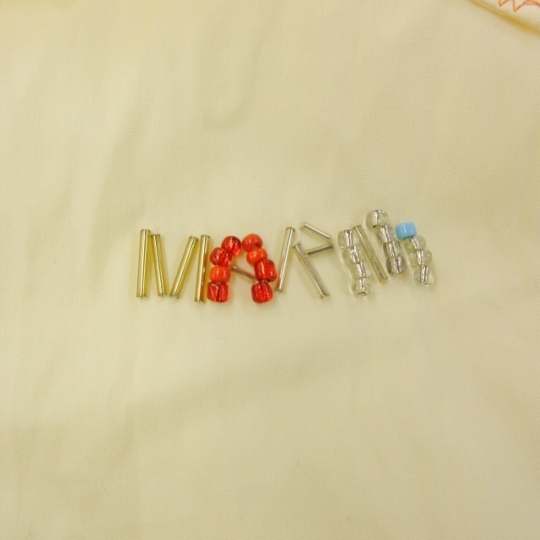 Marni(マルニ)のマルニ 美品 近年 シャツワンピース ビジューロゴ ノースリーブ 36 AL12 レディースのワンピース(ひざ丈ワンピース)の商品写真
