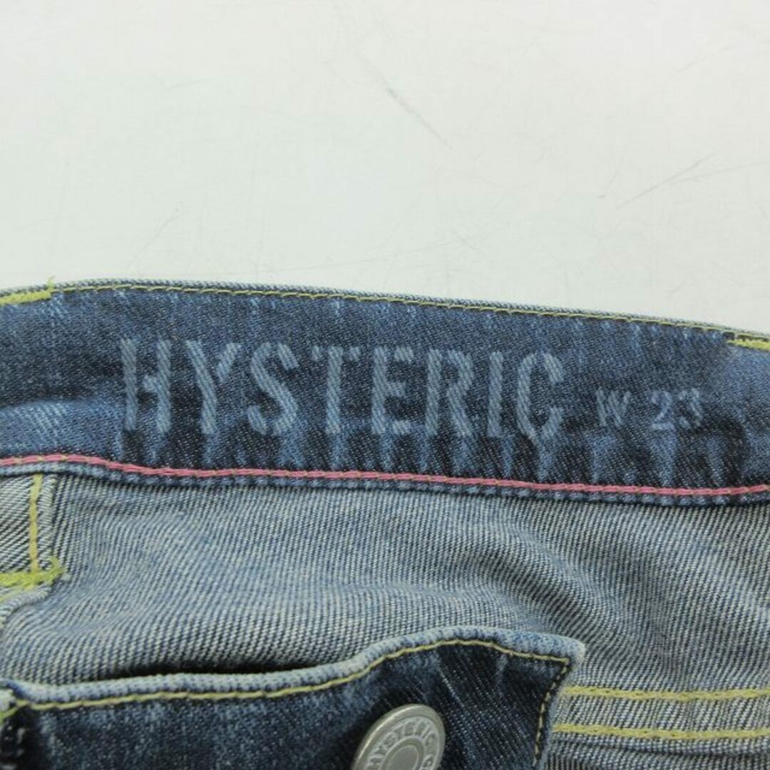 HYSTERIC GLAMOUR(ヒステリックグラマー)のヒステリックグラマー デニムパンツ ジーンズ ダメージ加工 スキニー 23 レディースのパンツ(デニム/ジーンズ)の商品写真