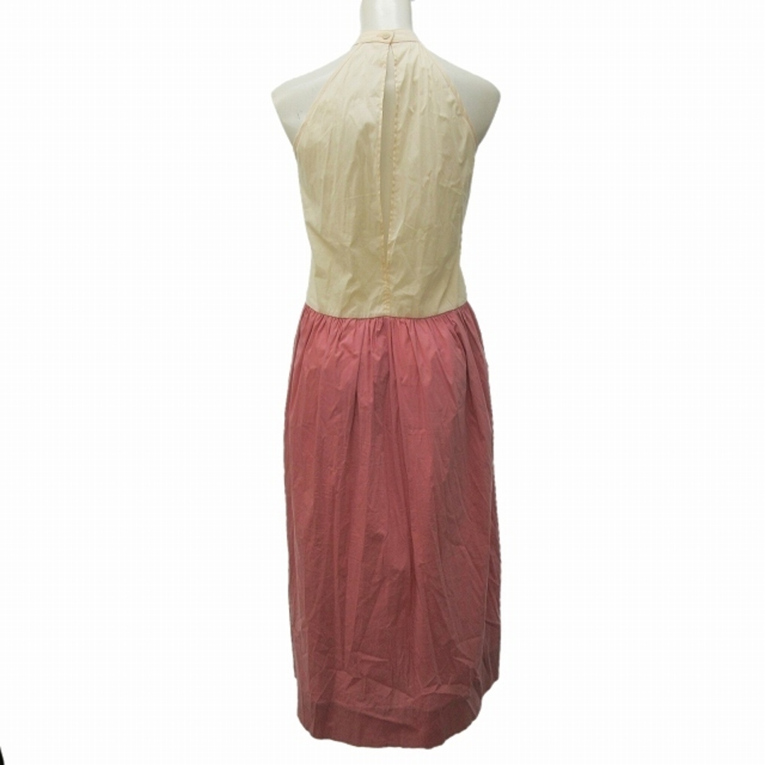 LIVIANA CONTI(リビアナコンティ)のリビアナコンティ 美品 ワンピース ドレス フレア ホルターネック 38 レディースのワンピース(ロングワンピース/マキシワンピース)の商品写真