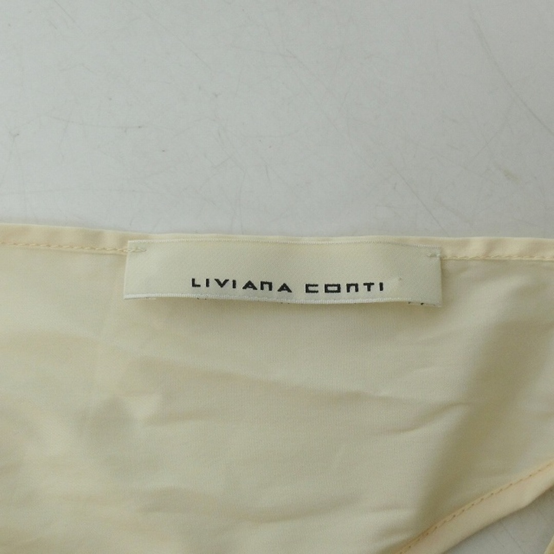 LIVIANA CONTI(リビアナコンティ)のリビアナコンティ 美品 ワンピース ドレス フレア ホルターネック 38 レディースのワンピース(ロングワンピース/マキシワンピース)の商品写真