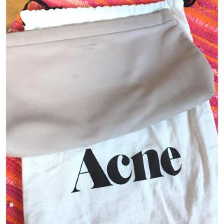 アクネ(ACNE)のAcne クラッチバッグ アクネ バッグ ライトパープル(クラッチバッグ)