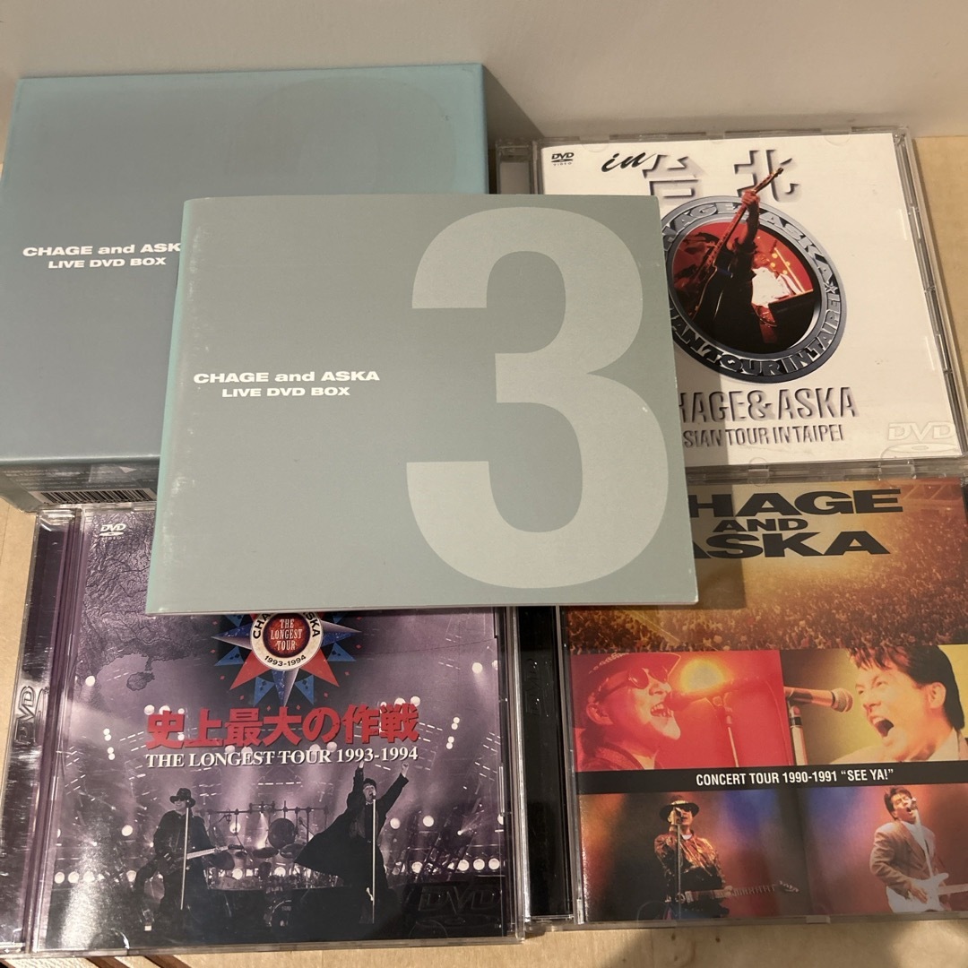 CHAGE and ASKA LIVE DVD BOX 3 DVDの通販 by COTD's Shop|ラクマ CHAGE and ASKA LIVE DVD BOX 3 DVDの通販 by COTD's Shop|ラクマ